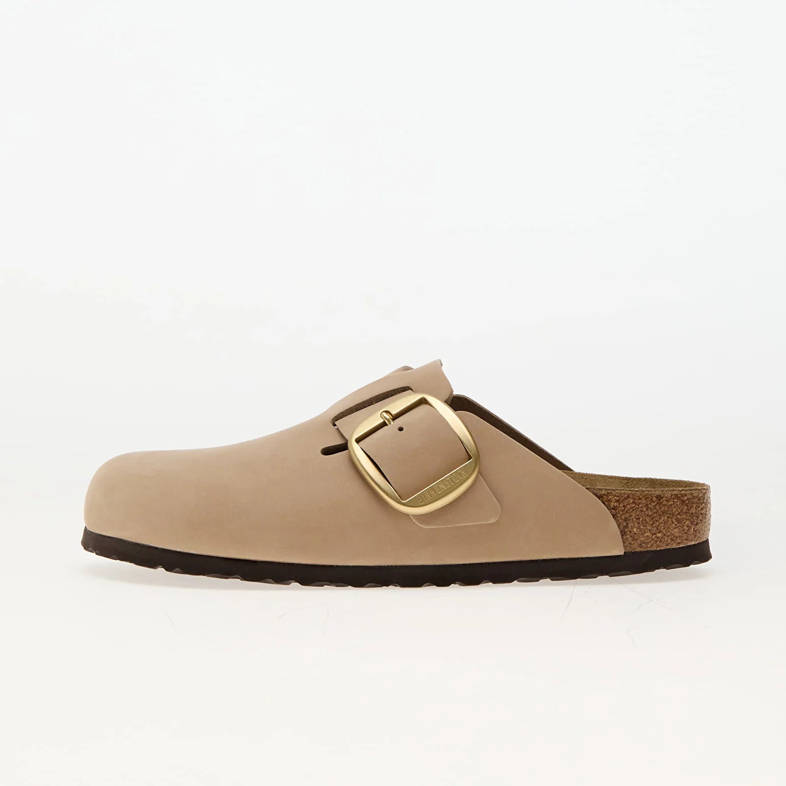 Bieknstock Boston Big Buckle Leather Nubuck