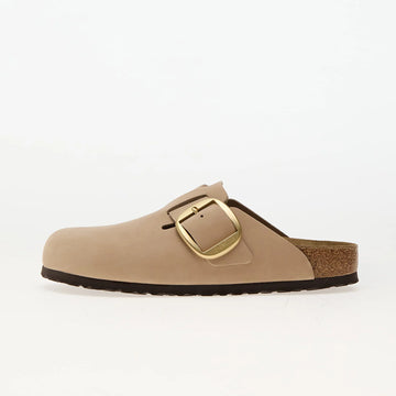 Bieknstock Boston Big Buckle Leather Nubuck