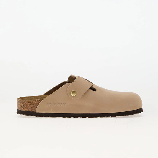 Bieknstock Boston Big Buckle Leather Nubuck